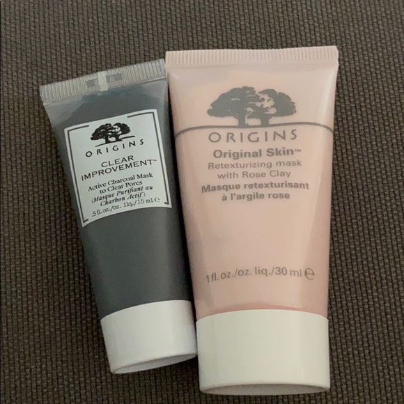Origins mask rose clay face mask set of 2 - Picture 3 of 3